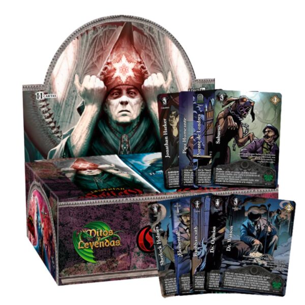 Display Despertar Gótico + set de 9 cartas Watson & Holmes