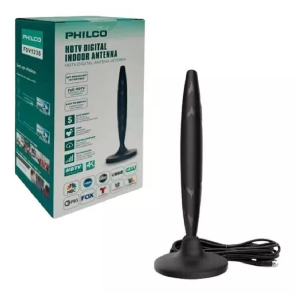 Antena HDVT Digital Philco 4K FDV1235