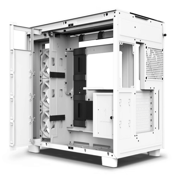 Gabinete NZXT H9 Elite ATX Mid Tower Blanco