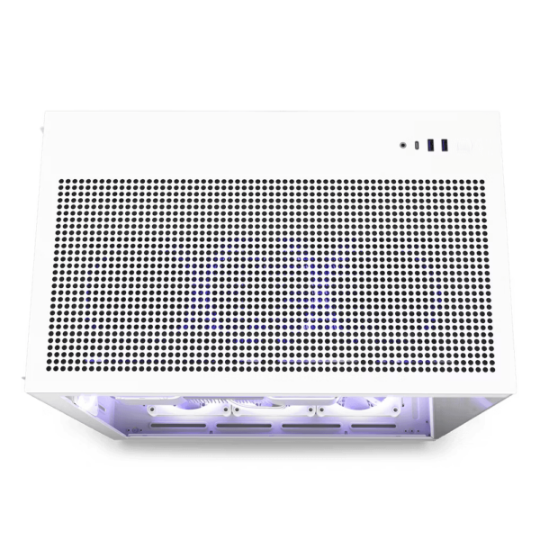 Gabinete NZXT H9 Flow ATX Mid T Blanco