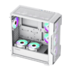 Gabintete GameMax Siege White Mid-Tower E-ATX