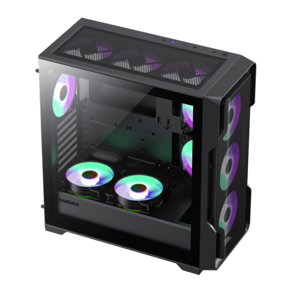 Gabintete GameMax Siege Black Mid-Tower E-ATX