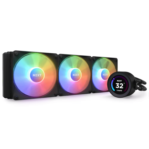 Refrigeración Liquida AIO NZXT Kraken RGB 360mm Negro