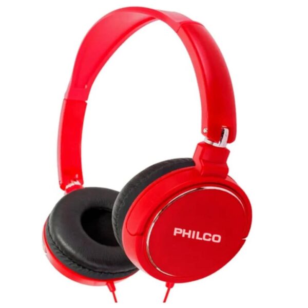 Audífono Cintillo Philco 3.5 mm Rojo