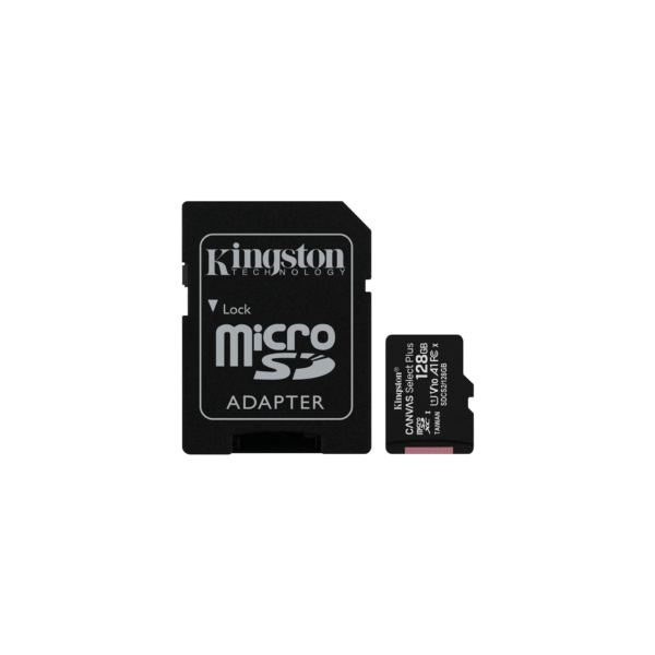 Tarjeta de Memoria MicroSD Kingston Canvas Select Plus 128gb