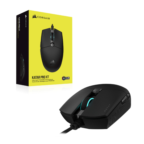 Mouse Gamer Corsair Katar Pro XT Black 18000 Dpi