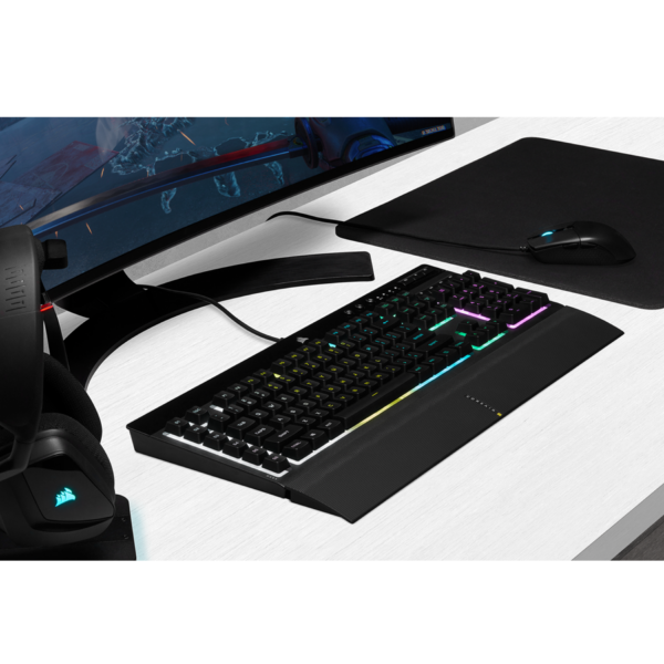 Pack Gamer CORSAIR K55 RGB PRO + KATAR PRO