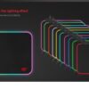 Mousepad Gamer Gamenote MP901 RGB USB 36x27cm