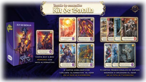 Kit de Batalla Espada Sagrada Aniversario: Morgana