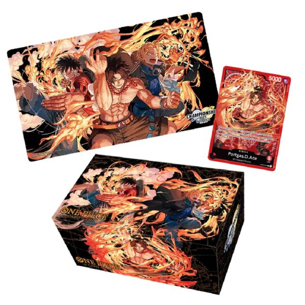 One Piece TCG Deck ST11 + Special Goods Set – Ace Sabo Luffy