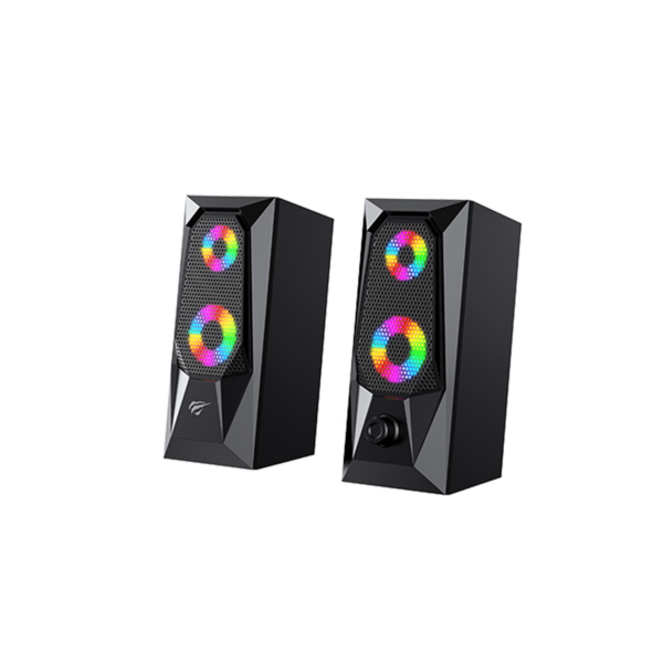 Parlantes Gamer Gamenote SK208 Jack 3.5mm RGB