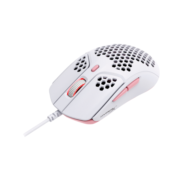 Mouse Gamer HyperX Pulsefire Haste White Pink