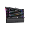 Teclado Redragon MagicWand Pro K587 RGB Optomecanico Blue
