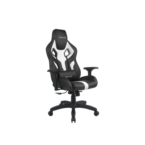 Silla Gamer Redragon Capricornius Blanca Apoyabrazos 3d