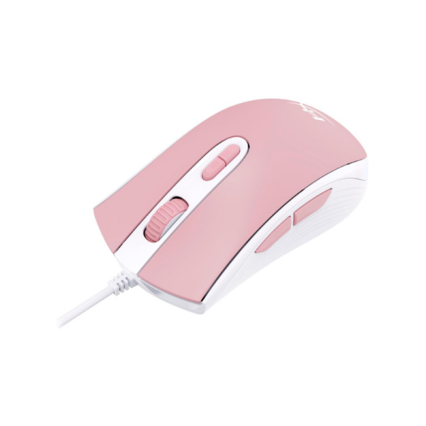 Mouse Gamer HyperX Pulsefire Core White Pink 6200DPI