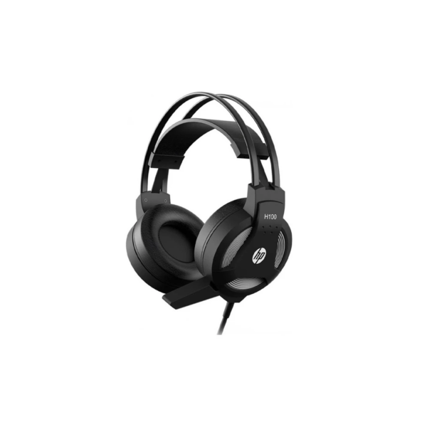 Audifonos Gamer HP H100, JACK 3,5mm PC Ps4 Xbox Negro