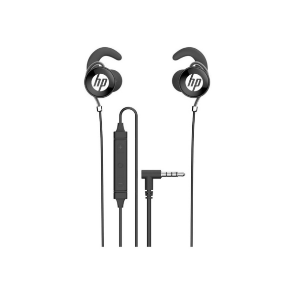 Audífono In-Ear HP DHE-7004 Negro Mic Desmontable Jack 3.5mm