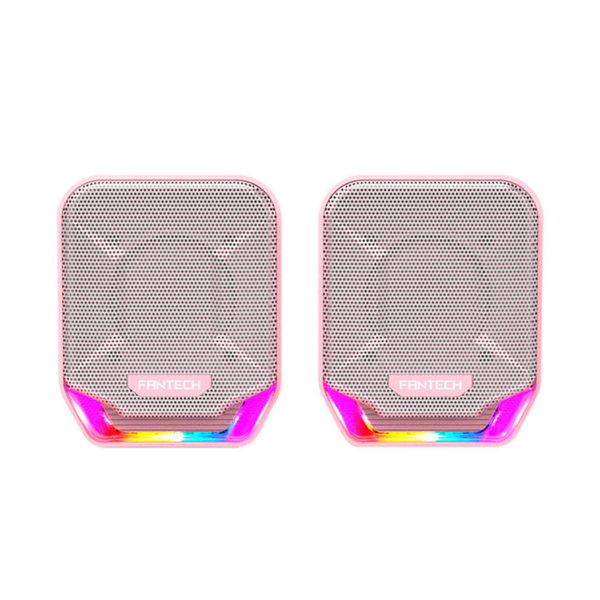 Parlante Gamer Fantech GS202 Sonar RGB Sakura 3.5mm jack