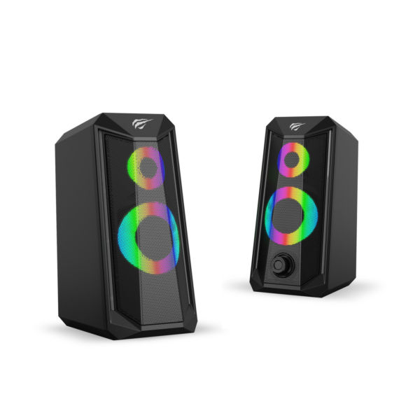 Parlantes Gamer Gamenote SK202 RGB Jack 3.5mm