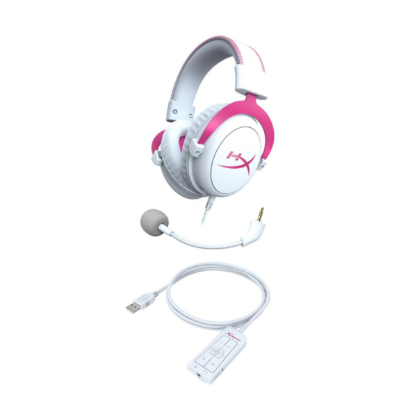 Audifonos Gamer HyperX Cloud II Pink PC/Consolas