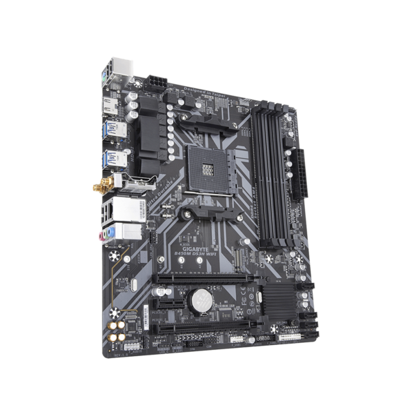 Placa Madre Gigabyte B450m Ds3h WIFI Micro Atx Am4