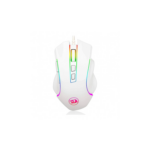 Mouse Gamer Redragon Griffin RGB M607W Blanco 7200 DPI