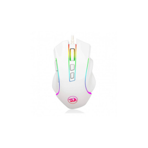 Mouse Gamer Redragon Griffin RGB M607W Blanco 7200 DPI