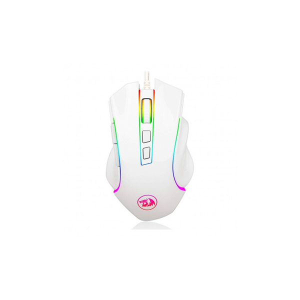 Mouse Gamer Redragon Griffin RGB M607W Blanco 7200 DPI