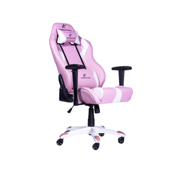 Silla Gamer Dragster GT 500 Pink Edition Apoyabrazo 3D