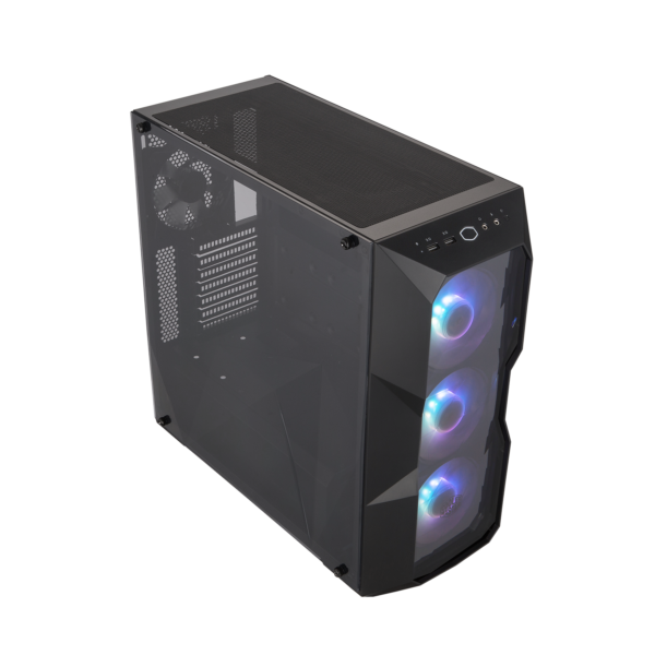 Gabinete MasterBox TD500 ARGB NEGRO MID TOWER