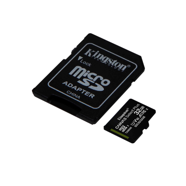 Tarjeta de Memoria MicroSD Kingston Canvas Select Plus 32gb