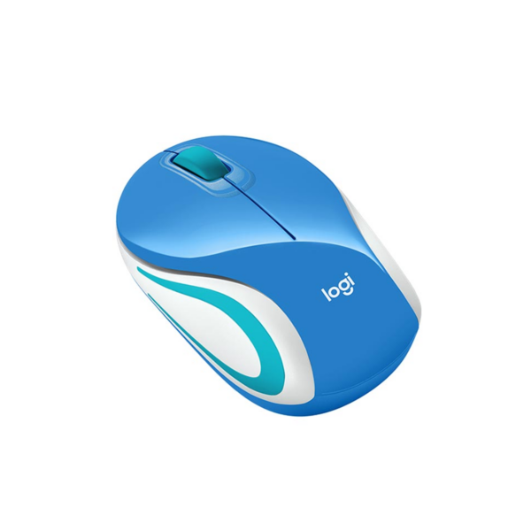 Mouse Logitech Mini M187 Refresh Azul 1000dpi