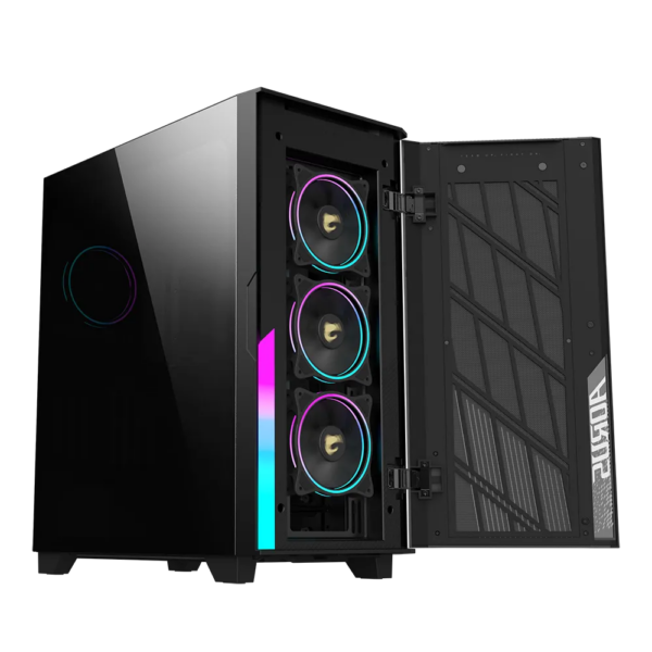 Gabinete Gamer Gigabyte Aorus C500 Glass E-ATX 4 Vent. ARGB