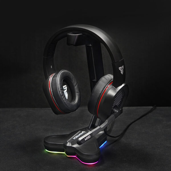 Soporte audifonos Fantech Tower AC3001 Black RGB