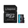 Memoria microSD Kingston CanvasGoPlus 256GB Adap. SD UHS-I