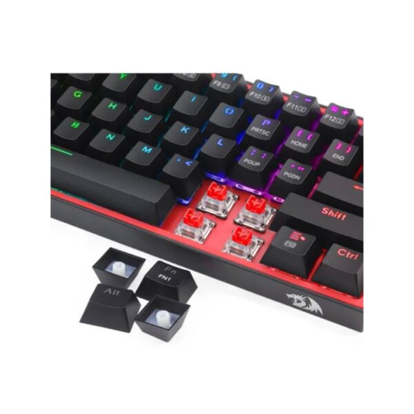 Teclado Redragon Fizz Pro K616 Negro RGB Sw Red