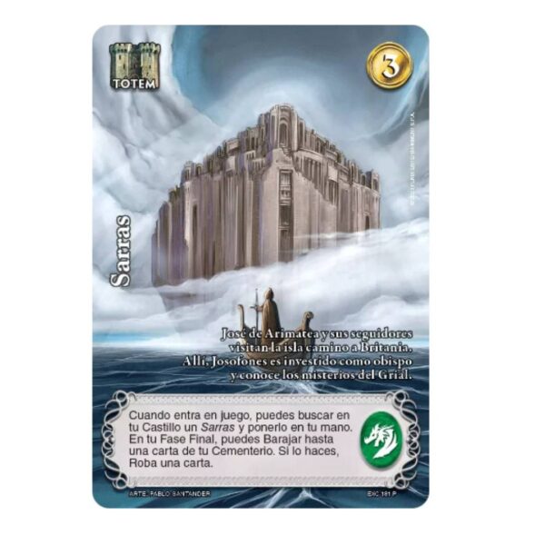 Pack 3 Display Excalibur Mitos Y Leyendas+Carta Promo Sarras