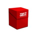 Deck Box Plastico XL 120 Color Rojo