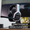 Audifonos Gamer Astro A20 Inalámbricos Blancos PC Xbox PS4 - Imagen 9