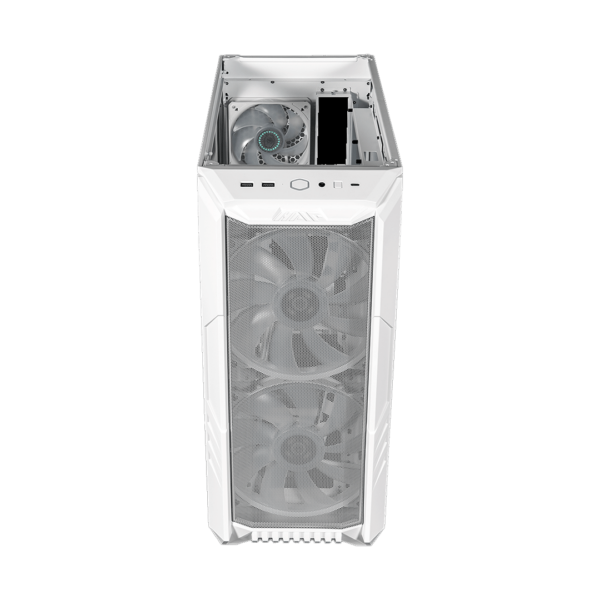 Gabinete Cooler Master HAF 500 White 4 Fans E-ATX