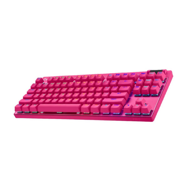 Teclado Gamer Logitech Pro X TKL US Magenta Sw Tactile