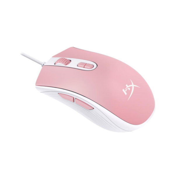 Mouse Gamer HyperX Pulsefire Core White Pink 6200DPI