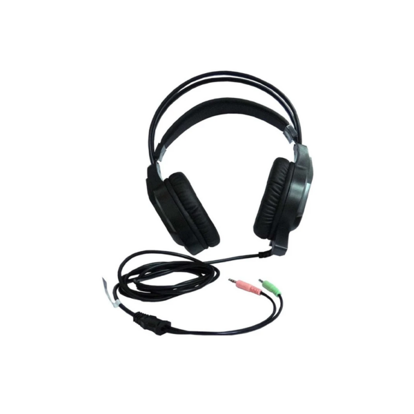 Audifonos Gamer HP H100, JACK 3,5mm PC Ps4 Xbox Negro