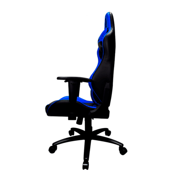 Silla Gamer Fantech GC 182 Alpha Blue Apoyabrazos 3d