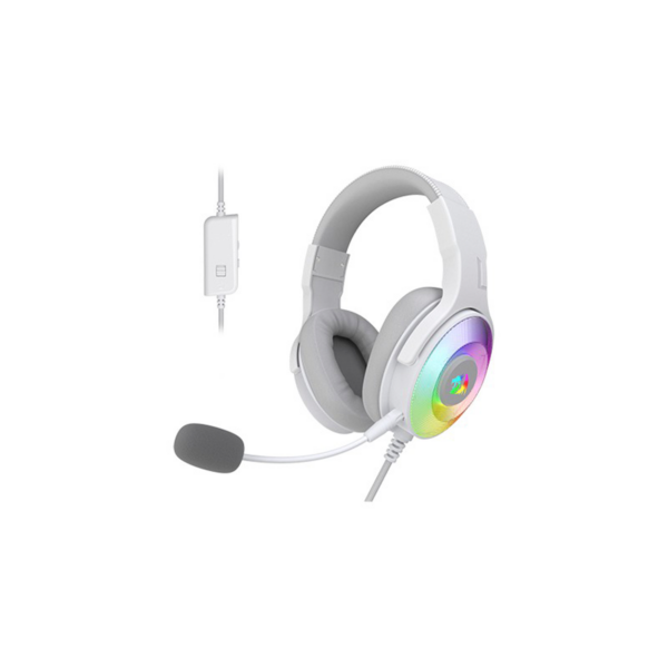 Audifonos Gamer Redragon Pandora H350 RGB 7.1 USB Blancos