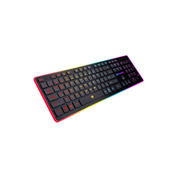 Teclado Gamer Cougar VANTAR Scissor Membrana RGB