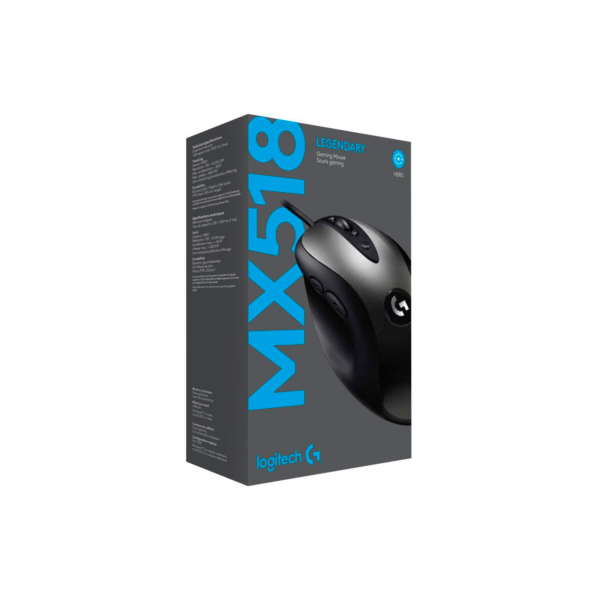 Mouse Gamer Logitech MX518 16000DPI 8 botones