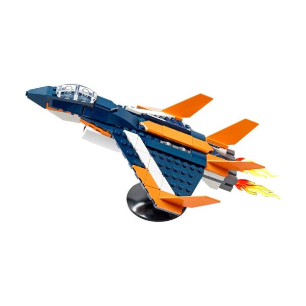 LEGO Creator 3 en 1: AVIÓN JET SUPERSÓNICO 31126 - Imagen 2