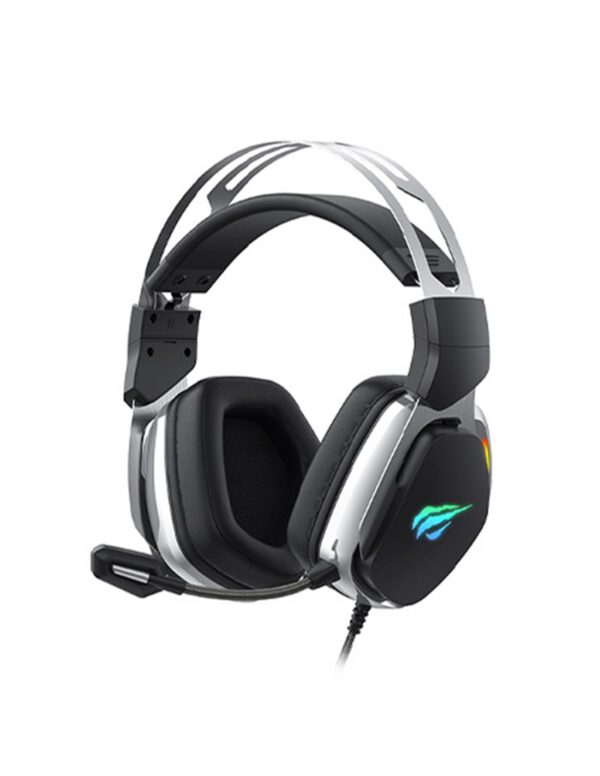 Audifono Gamer 7.1 Rgb Metalico Havit 50mm Usb Mic H2018u - Imagen 2