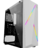 Gabinete Hype Legend Revolution Blanco + 2 Fans Controlador